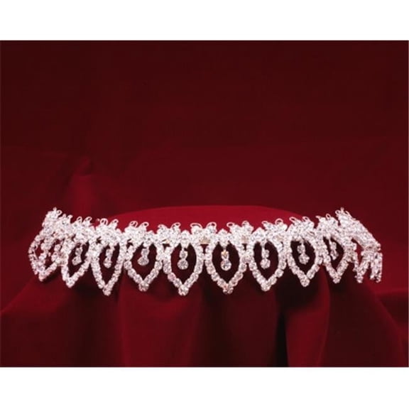 Sunnywood 1in. Cleopatra Style Tiara - Gold and Silver