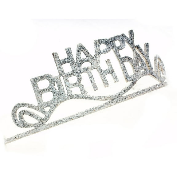 Sunnywood Birthday Babe Glitter Tiara Adult Costume Accessory