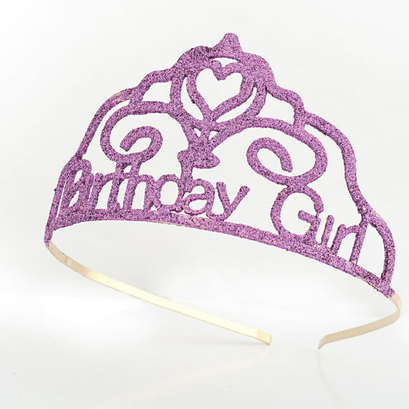 Sunnywood Birthday Darling Glitter Tiara Adult Costume Accessory