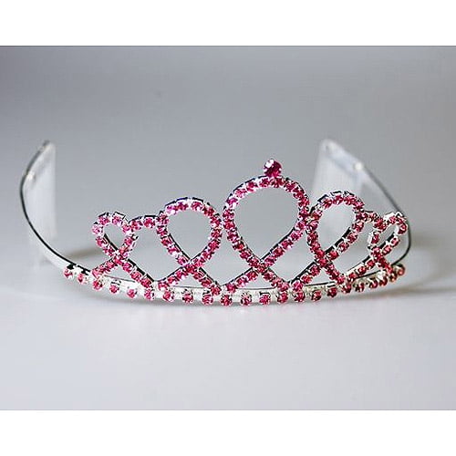 Sunnywood Breast Cancer Awareness Tiara Adult Costume Accessory