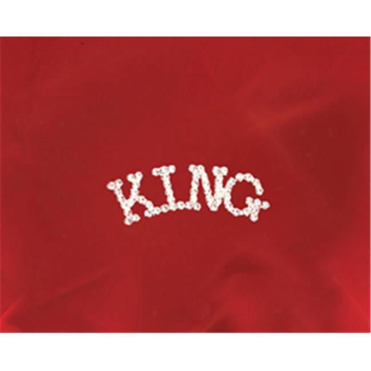 Sunnywood Silver Rhinestone Pin King