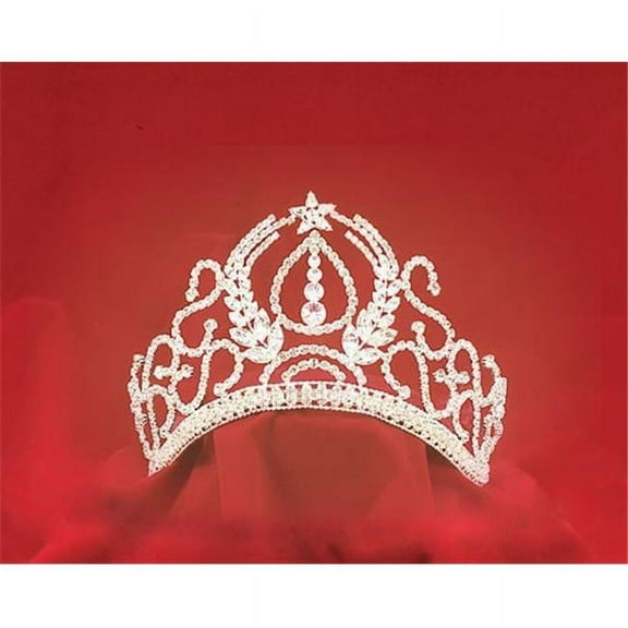 Sunnywood Silver Rhinestone Queen Crown - Silver