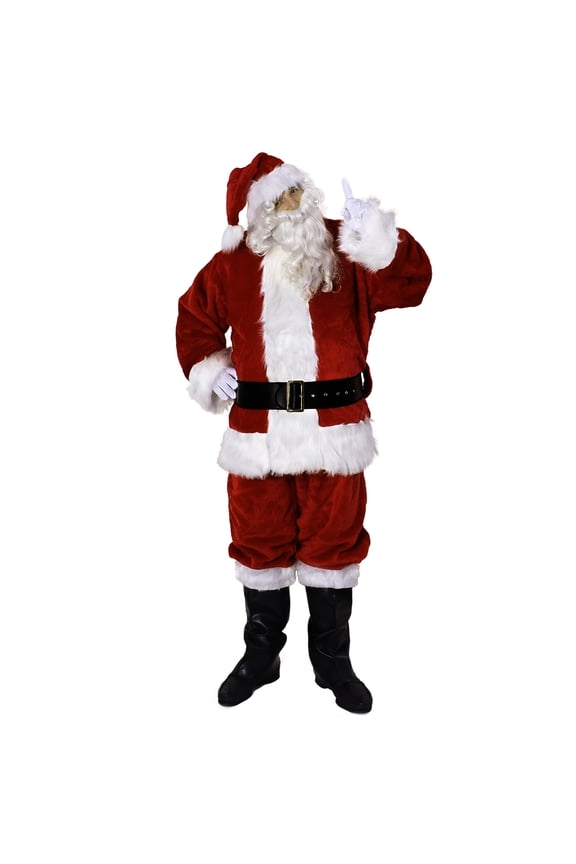 Ultra Deluxe Santa Claus Suit Adult Costume, Size XXXL