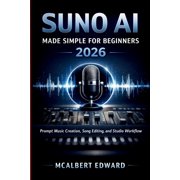 Suno AI Made Simple for Beginners 2026 Prompt Music Creation, Song Editing, and Studio Workflow, Paperback