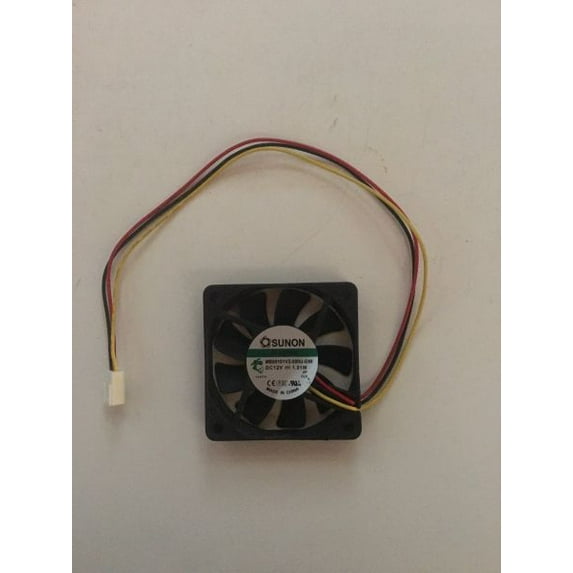 Sunon fan maglev mb60101v2-000u-g99 dc12v 1.01w 60mm x 10mm 3 wire w connector