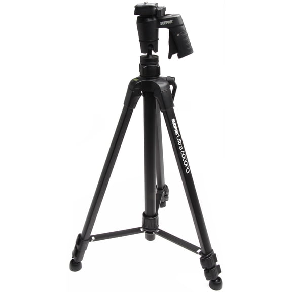 Sunpak 61" Ultra 6000PG PlatinumPlus Tripod with Pistol Grip Ball Head