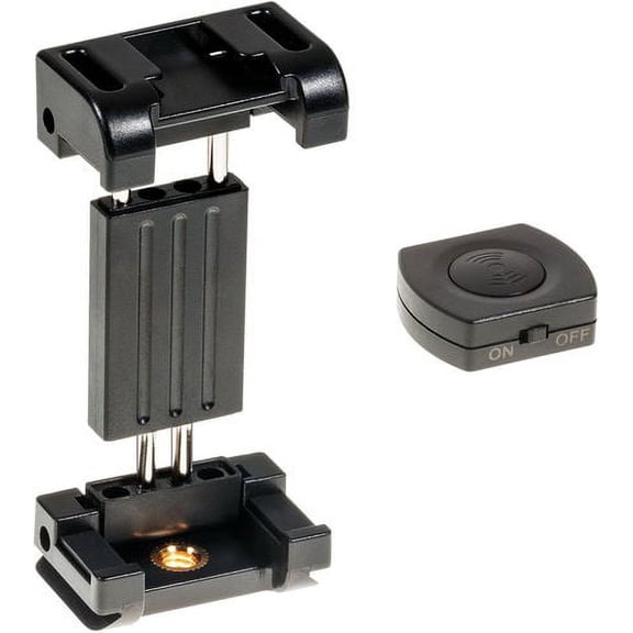 Sunpak - Pro Smartphone Mount with Bluetooth Remote for Most Cell Phones - Black