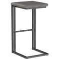 thumbnail image 1 of Sunpan Boone 30" Modern Faux Leather Barstool in Gray-Antique Gray, 1 of 5