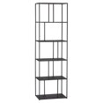 thumbnail image 1 of Sunpan Eiffel 23.5" Modern Metal Small Bookcase in Matte Black, 1 of 1