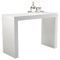 thumbnail image 1 of Sunpan Faro 57" Rectangular Modern Wood Bar Table in Stunning High Gloss White, 1 of 2