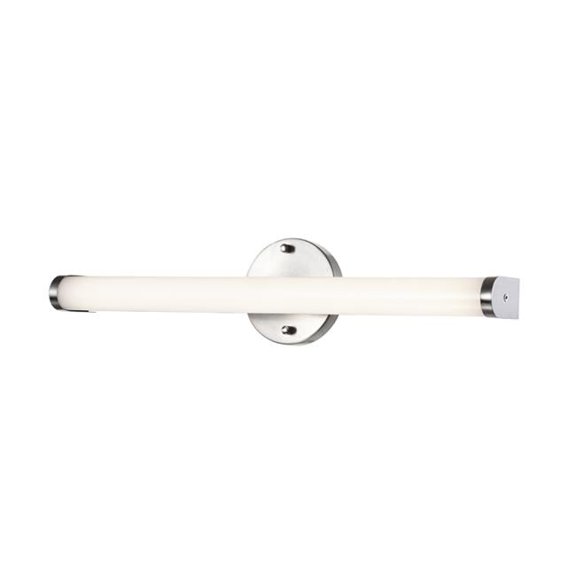 Sunpark FL0239D-VT-4000K-62 34 x 4.8 x 3.8 in. 18W & 4000K CT Energy Star Integrated LED Vanity Light Fixture, Satin Nickel - Pack of 5