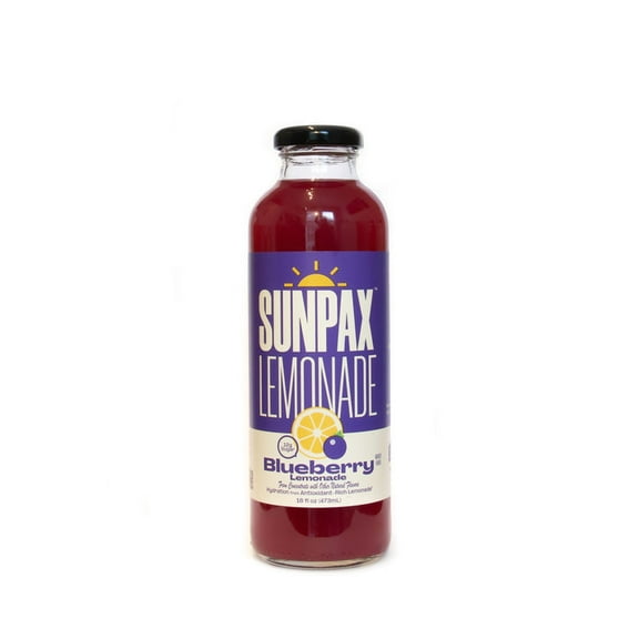 Sunpax Non GMO, All Natural Juice, Blueberry Lemonade, 16 fl oz