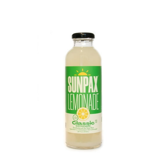 Sunpax Non GMO, All Natural Juice, Classic Lemonade, 16 fl oz