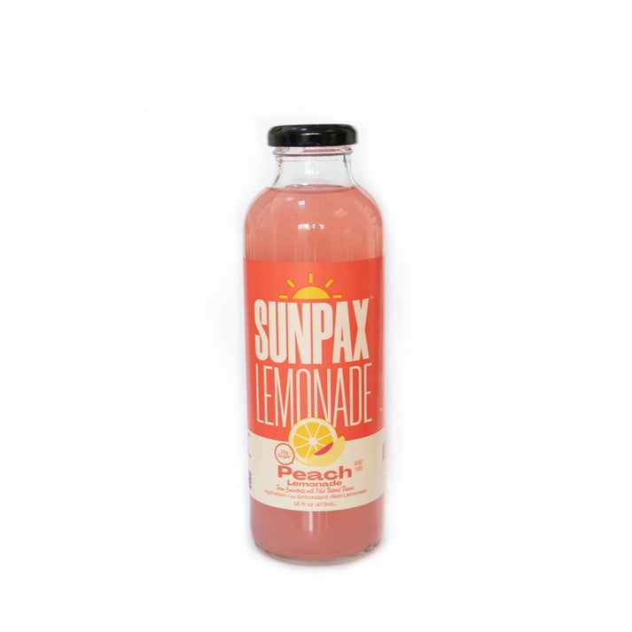Sunpax Non GMO, All Natural Juice, Peach Lemonade, 16 fl oz