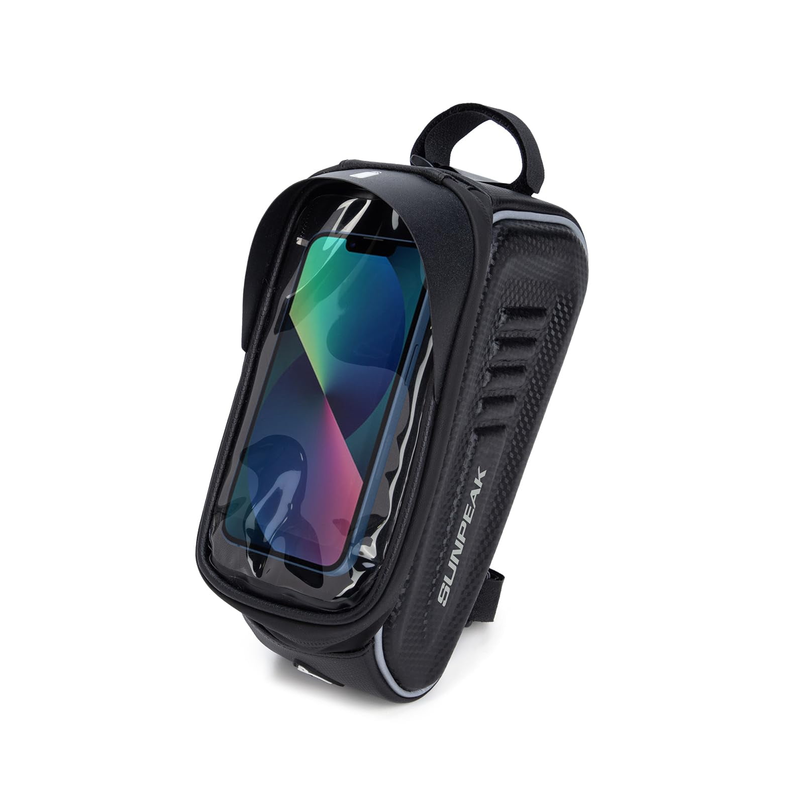 Sunpeak Bicycle Cell Phone Front Frame Bag Bike Handlebar Pouch Waterproof Cycling Tube Bag Cell