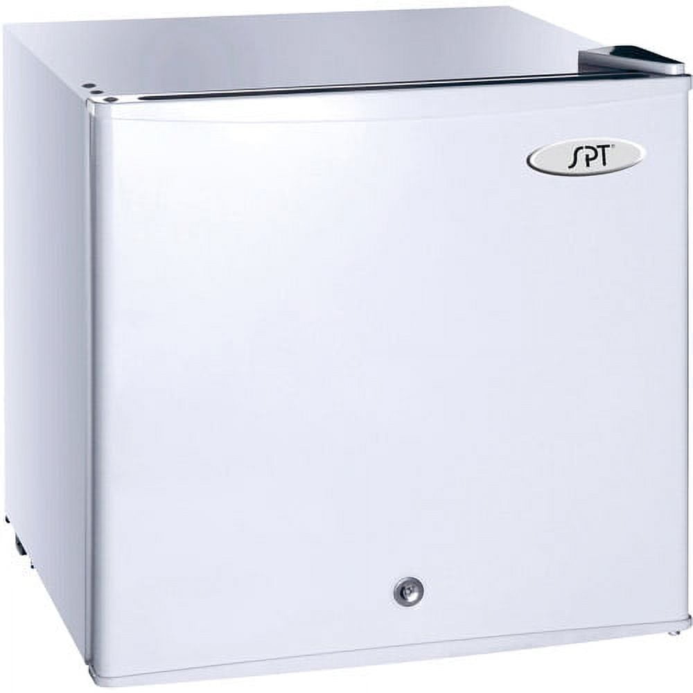Compact Stainless Steel Energy Star Upright Freezer with Reversible Door