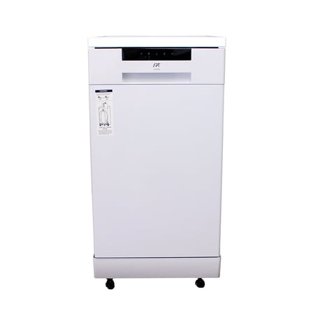 Sunpentown 18" Portable Dishwasher, Energy Star, White SD-9263W