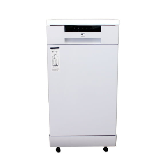 Sunpentown 18" Portable Dishwasher, Energy Star, White SD-9263W