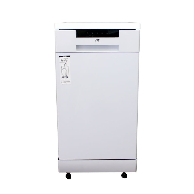 Sunpentown 18 Portable Dishwasher, Energy Star, White SD-9263W 