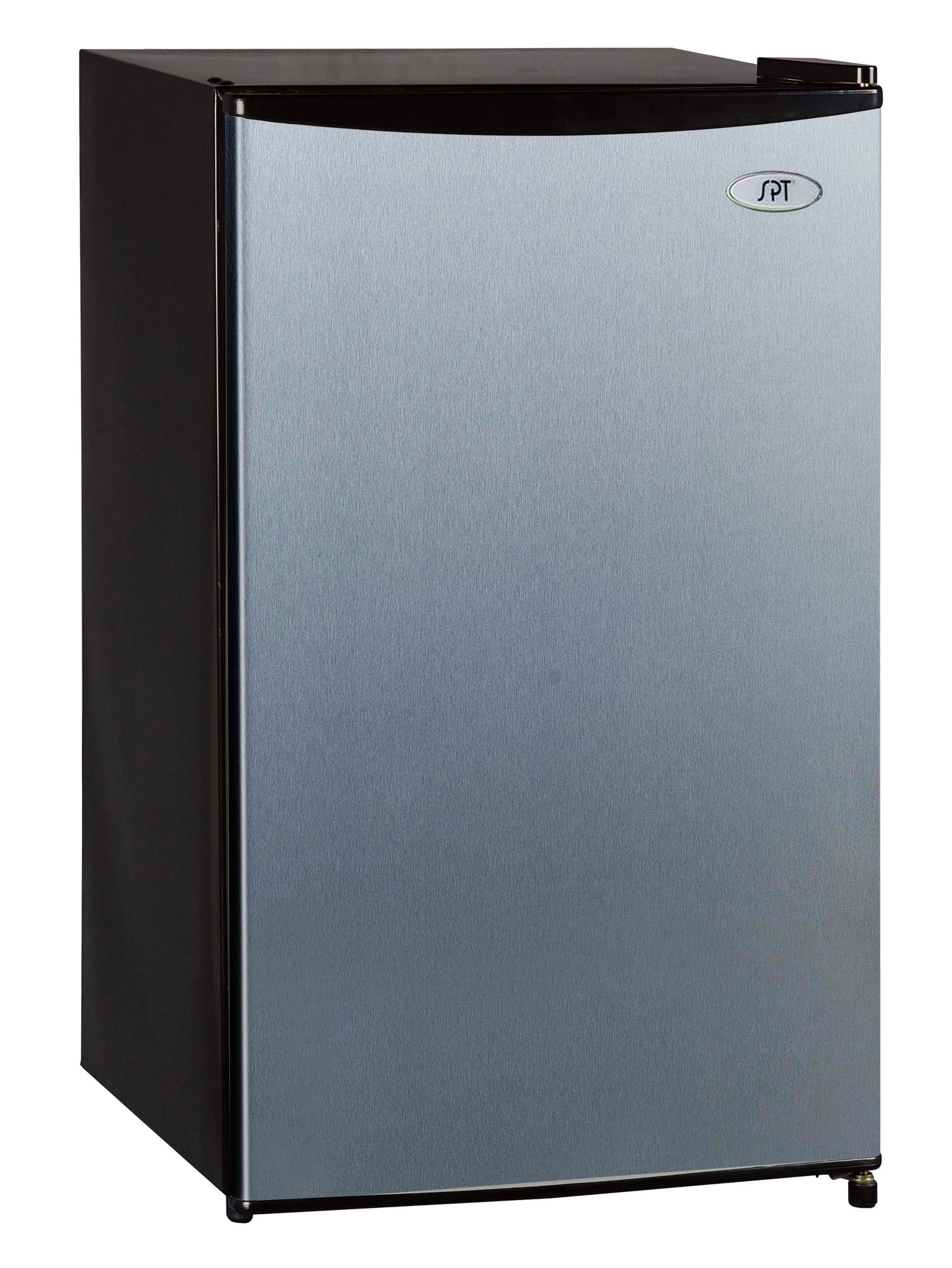 Sunpentown 3.3 cu ft Two Door Refrigerator, Stainless Steel