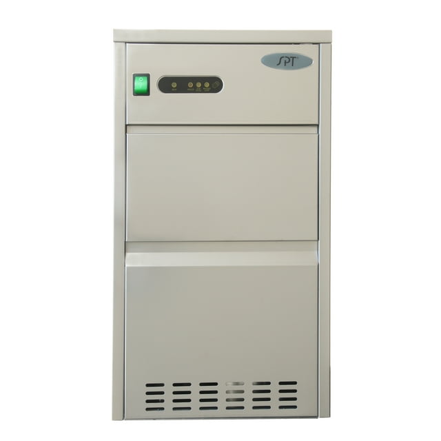Sunpentown 44 lbs Automatic Stainless Steel Ice Maker
