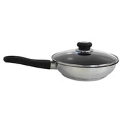 Sunpentown 9.5" Stainless Fry Pan with Excalibur Coating