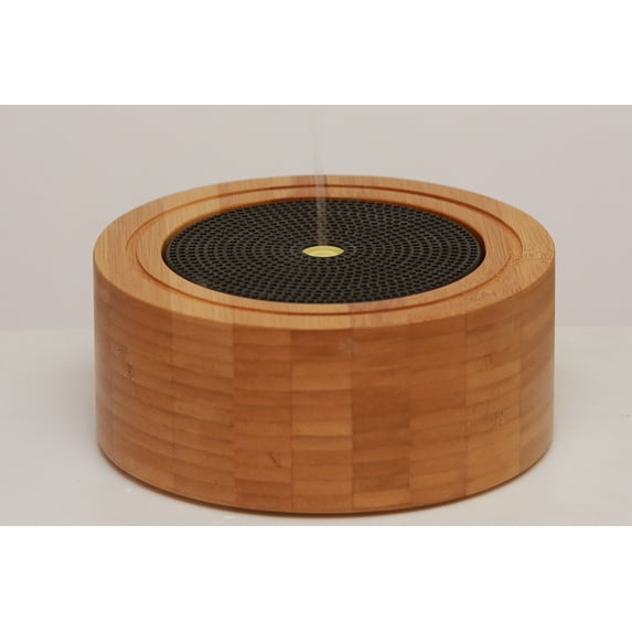 Sunpentown Bamboo Ultrasonic Aroma Diffuser and Humidifier