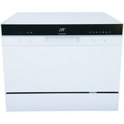 Sunpentown Delay Start Countertop Dishwasher, 2220 Series, White