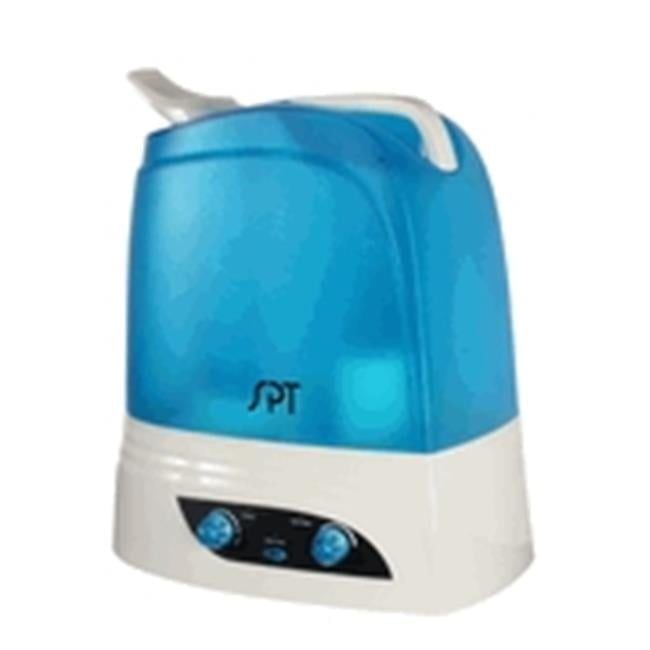 Medium Blue and White Dual Mist Console Humidifier