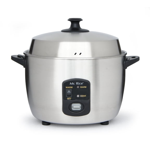 Sunpentown Mr. Rice SC-889 - Rice cooker/steamer - 775 W - stainless steel
