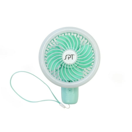 Sunpentown - Personal Hand-Held Fan - Green
