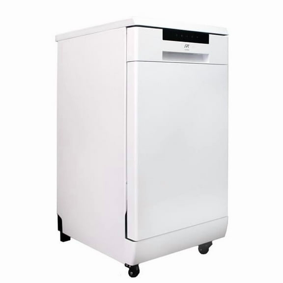 Sunpentown SD-9263WA 18 in. Energy Star Portable Dishwasher, White
