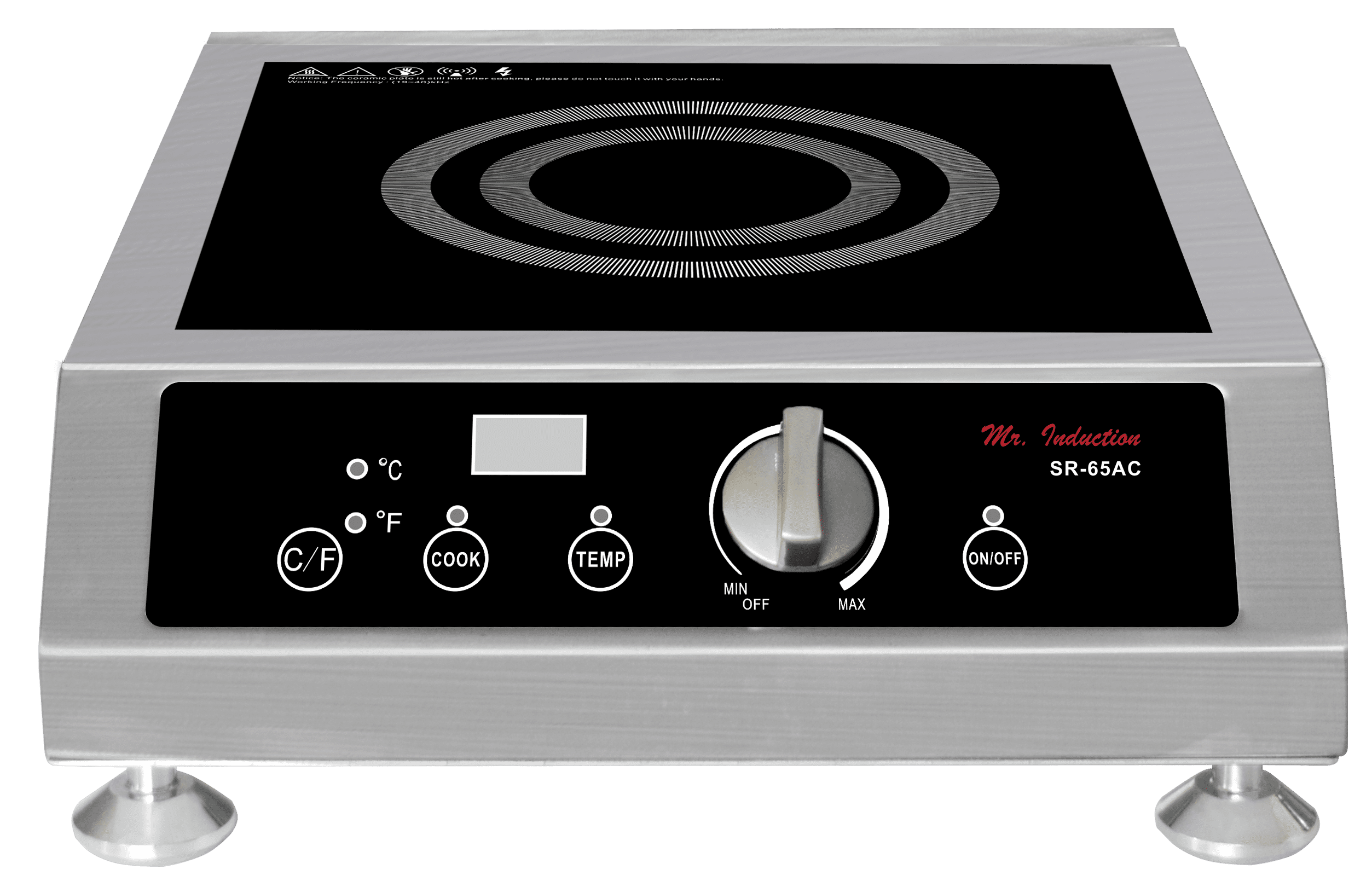 Sunpentown SR-65AC 2600W Countertop Commercial Range (220-240V)