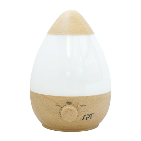 Sunpentown - Ultrasonic Humidifier with Fragrance Diffuser - Wood Grain