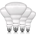 thumbnail image 1 of Sunperian BR40 LED Flood Light Bulb 13W=85W 5000K Daylight 1400lm Dimmable Fixture Rated UL Listed E26 4-Pack, 1 of 7