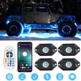 thumbnail image 1 of Sunpie Mini LED Bluetooth Waterproof Controlled Rock Lights Kit, 1 of 6