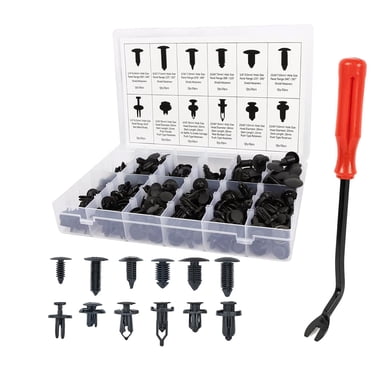 Nilight 189PCS Bumper Retainer Clips With Fastener Remover Car Plastic Rivets