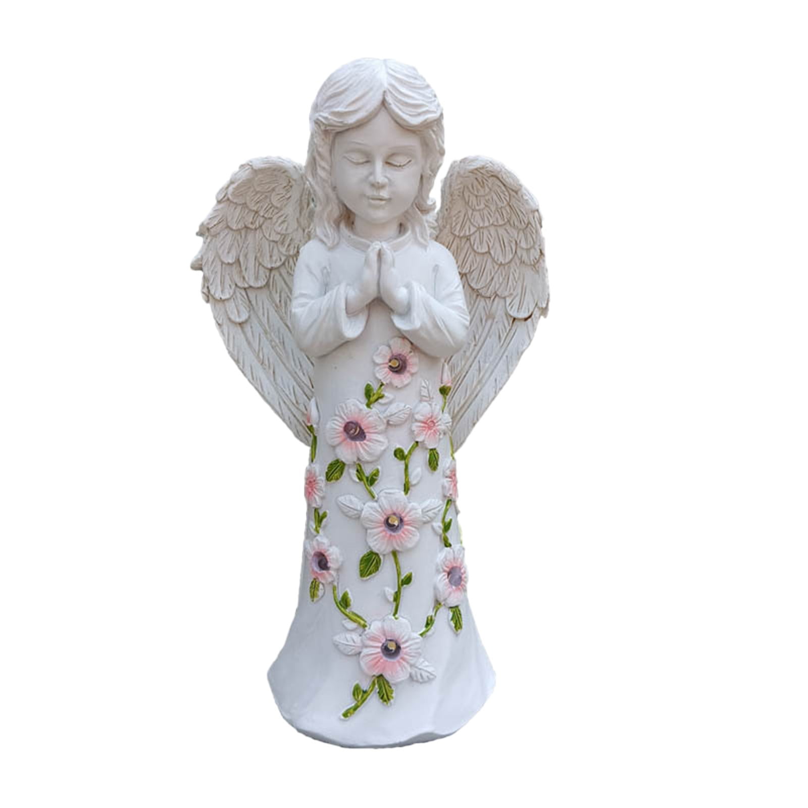 Sunpower Angel Garden Ornaments Statue Solar Fairy Garden Figurines ...