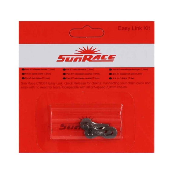Sunrace CNQ87 Quick Link for 7 & 8sp Chains (1 Set)