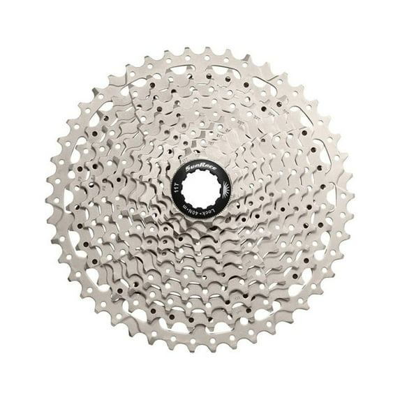 Sunrace CSMS8 11-Speed Wide Range Cassette 11-46 Silver Shimano for SRAM