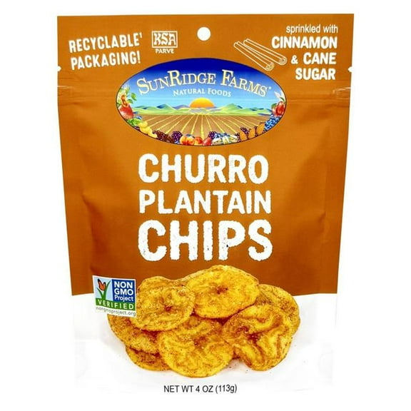 Sunridge Farms  4 oz Churro Plantain Chips