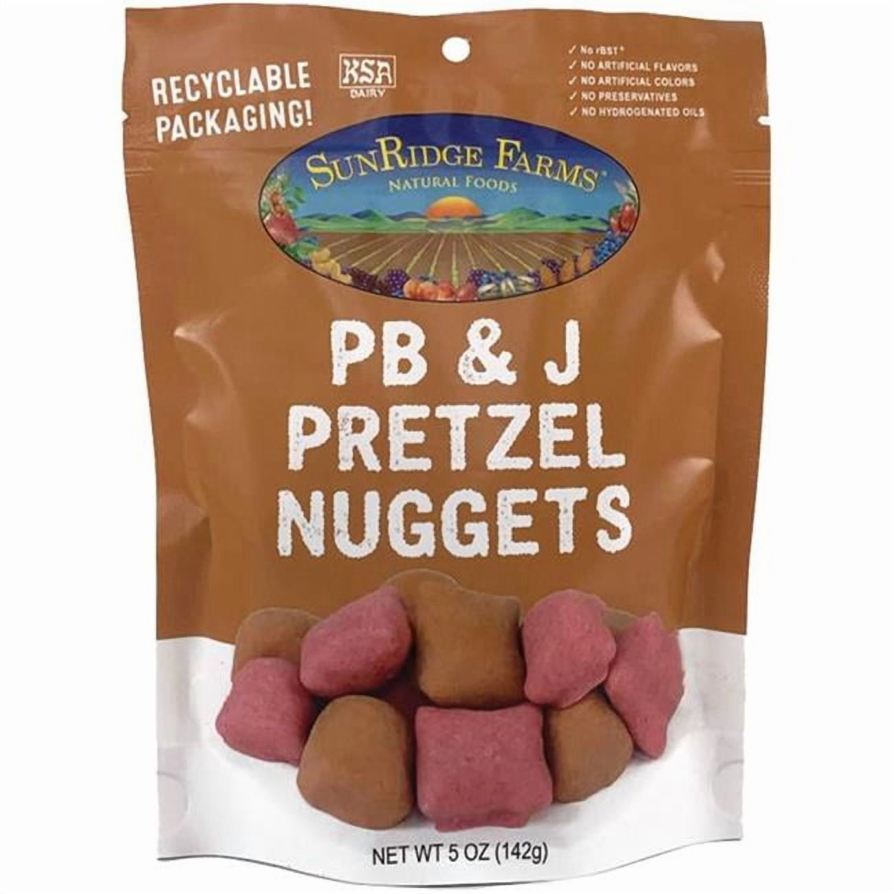 Sunridge Farms 533089 5 oz Peanut Butter & Jelly Pretzel Nuggets