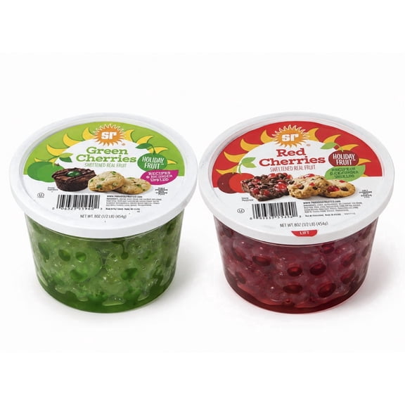 Sunripe Cherries Sweetened Real Holiday Fruit 16oz