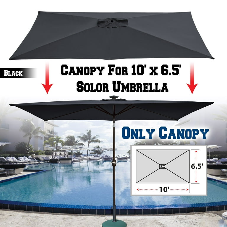 abba patio umbrella 7 ft Abba Patio 7 Feet Beach Umbrella with Sand Anchor, Push Button Tilt and Carry Bag Multicolor