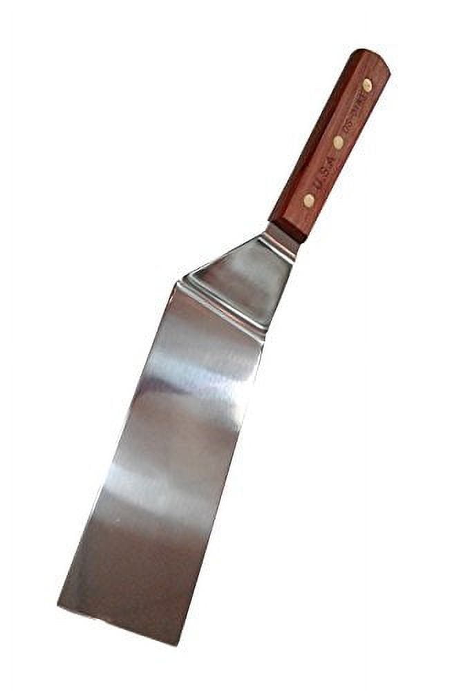 Choice 14 1/4 Flexible Stainless Steel Solid Spatula / Turner
