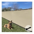 thumbnail image 1 of Sunrise 8' x 9' Privacy Fence Screen with Grommets, Outdoor Windscreen Fence Covering Privacy Screen UV Blockage for Backyard Garden Patio, Zip Ties Included (Beige), 1 of 1