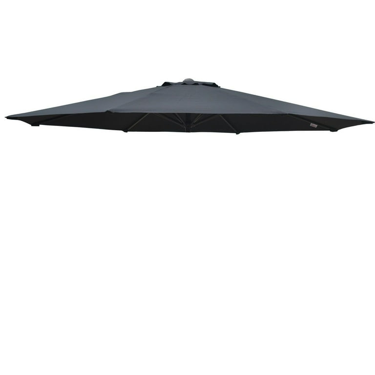 9ft rectangular patio umbrella replacement canopy 8 ribs TheLAShop 8-Rib Market EACH rib must measure 52 to 54 300 denier polyester fabric with UV treated and water repellent 9' 8 Ribs Umbrella Canopy