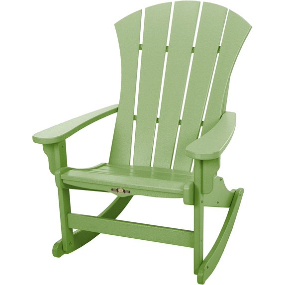 Sunrise Adirondack Rocker - Lime