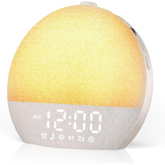 Sunrise Alarm Clock White Noise Sound Machine for Bedroom | Natural ...