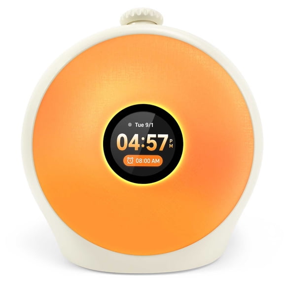 Sunrise Alarm Clock with Sound Machine, Bedrooms Heavy Sleeper Clock for Adults Sleep and Wake Up